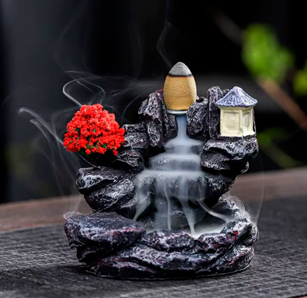 Waterfall Backflow Incense Burner
