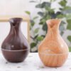 essential-oil-diffuser-light-dark-wood-colors Essential oil diffuser available in light and dark wood colors
