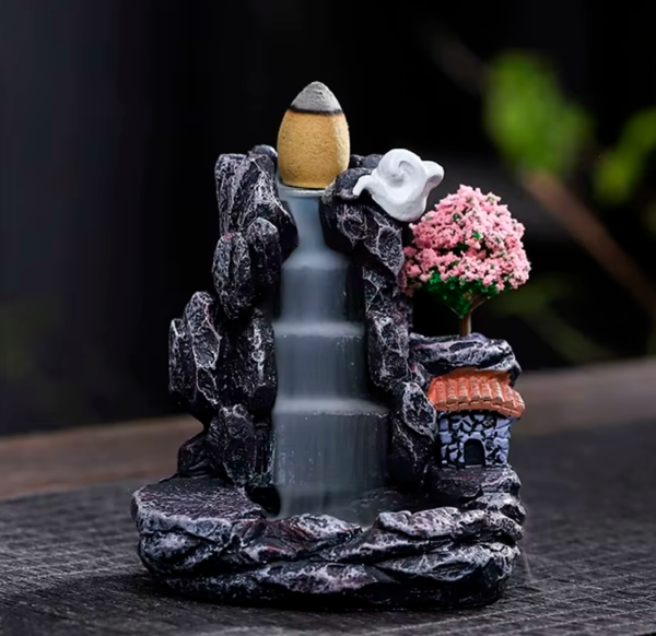 Waterfall Backflow Incense Burner